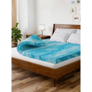 imageMemory Foam Mattress Topper Queen Size  3 Inch Breathable Gel Infused Memory Foam  Plush Feel Ventilated Mattress Pad  Pressure Comfort ampamp Pain Relief Bed Topper  CertiPURUS ampamp OekoTex CertifiedQueen