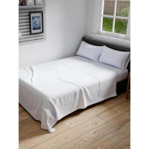 imageRV King Size Sheet Set 72 x 80  4 Piece RV King Bed Sheets  Soft Breathable and Cooling  Designed for Bunks Trailers ampamp Campers  Fits 8 to 10quot Mattress  Luxury Bedding ampamp Wrinkle Free  WhiteWhite
