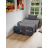 imageAir Mattress Sheet Set for Twin Size  3 Piece Breathable ampamp Cooling Sheets w Extra Deep Pockets  Fits Inflatable ampamp Blow Up Air Mattresses Up to 24 Inches Thick  Ultra Soft ampamp Wrinkle Free  White03  Dark Grey