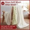 imageChristmas Sherpa Blanket Throw Size  Reversible Sherpa Fleece Blanket  Super Soft Double Sided Throw for Bed Sofa Couch  Thick Warm Cozy ampamp Plush  Xmas Winter Bedding  Christmas Trees 50x6001  Trees