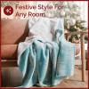 imageChristmas Sherpa Blanket Throw Size  Reversible Sherpa Fleece Blanket  Super Soft Double Sided Throw for Bed Sofa Couch  Thick Warm Cozy ampamp Plush  Xmas Winter Bedding  Christmas Trees 50x6007  Snowy Trees