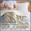 imageChristmas Sherpa Blanket Throw Size  Reversible Sherpa Fleece Blanket  Super Soft Double Sided Throw for Bed Sofa Couch  Thick Warm Cozy ampamp Plush  Xmas Winter Bedding  Christmas Trees 50x6010  Cream