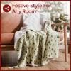 imageChristmas Sherpa Blanket Throw Size  Reversible Sherpa Fleece Blanket  Super Soft Double Sided Throw for Bed Sofa Couch  Thick Warm Cozy ampamp Plush  Xmas Winter Bedding  Christmas Trees 50x6001  Trees