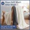 imageChristmas Sherpa Blanket Throw Size  Reversible Sherpa Fleece Blanket  Super Soft Double Sided Throw for Bed Sofa Couch  Thick Warm Cozy ampamp Plush  Xmas Winter Bedding  Christmas Trees 50x6009  Dark Grey