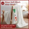 imageChristmas Sherpa Blanket Throw Size  Reversible Sherpa Fleece Blanket  Super Soft Double Sided Throw for Bed Sofa Couch  Thick Warm Cozy ampamp Plush  Xmas Winter Bedding  Christmas Trees 50x6005  Nutcracker