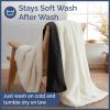 imageChristmas Sherpa Blanket Throw Size  Reversible Sherpa Fleece Blanket  Super Soft Double Sided Throw for Bed Sofa Couch  Thick Warm Cozy ampamp Plush  Xmas Winter Bedding  Christmas Trees 50x6013  Black