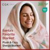 imageChristmas Sherpa Blanket Throw Size  Reversible Sherpa Fleece Blanket  Super Soft Double Sided Throw for Bed Sofa Couch  Thick Warm Cozy ampamp Plush  Xmas Winter Bedding  Christmas Trees 50x6002 Pink Trees
