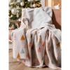 imageChristmas Sherpa Blanket Throw Size  Reversible Sherpa Fleece Blanket  Super Soft Double Sided Throw for Bed Sofa Couch  Thick Warm Cozy ampamp Plush  Xmas Winter Bedding  Christmas Trees 50x6002 Pink Trees