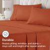 imageQueen Pillow Cases Set of 4  Ultra Soft Hotel Quality Pillowcase Covers  Comfy Cozy ampamp Wrinkle Free  Shrink Stain ampamp Fade Resistant  Machine Washable Pillow Protectors  4 Piece Set  Terracotta28  Terracotta