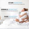 imageQueen Pillow Cases Set of 4  Ultra Soft Hotel Quality Pillowcase Covers  Comfy Cozy ampamp Wrinkle Free  Shrink Stain ampamp Fade Resistant  Machine Washable Pillow Protectors  4 Piece Set  Terracotta10  Cream