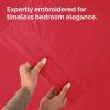 imageQueen Pillow Cases Set of 4  Ultra Soft Hotel Quality Pillowcase Covers  Comfy Cozy ampamp Wrinkle Free  Shrink Stain ampamp Fade Resistant  Machine Washable Pillow Protectors  4 Piece Set  Terracotta26  Red