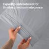 imageQueen Pillow Cases Set of 4  Ultra Soft Hotel Quality Pillowcase Covers  Comfy Cozy ampamp Wrinkle Free  Shrink Stain ampamp Fade Resistant  Machine Washable Pillow Protectors  4 Piece Set  Terracotta05  Steel Blue
