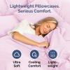 imageQueen Pillow Cases Set of 4  Ultra Soft Hotel Quality Pillowcase Covers  Comfy Cozy ampamp Wrinkle Free  Shrink Stain ampamp Fade Resistant  Machine Washable Pillow Protectors  4 Piece Set  Terracotta34  Light Pink