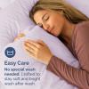 imageQueen Pillow Cases Set of 4  Ultra Soft Hotel Quality Pillowcase Covers  Comfy Cozy ampamp Wrinkle Free  Shrink Stain ampamp Fade Resistant  Machine Washable Pillow Protectors  4 Piece Set  Terracotta36  Light Lavender