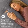 imageQueen Pillow Cases Set of 4  Ultra Soft Hotel Quality Pillowcase Covers  Comfy Cozy ampamp Wrinkle Free  Shrink Stain ampamp Fade Resistant  Machine Washable Pillow Protectors  4 Piece Set  Terracotta07  Dark Grey