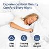 imageQueen Pillow Cases Set of 4  Ultra Soft Hotel Quality Pillowcase Covers  Comfy Cozy ampamp Wrinkle Free  Shrink Stain ampamp Fade Resistant  Machine Washable Pillow Protectors  4 Piece Set  Terracotta01 White