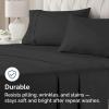 imageQueen Pillow Cases Set of 4  Ultra Soft Hotel Quality Pillowcase Covers  Comfy Cozy ampamp Wrinkle Free  Shrink Stain ampamp Fade Resistant  Machine Washable Pillow Protectors  4 Piece Set  Terracotta25  Black