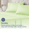 imageQueen Pillow Cases Set of 4  Ultra Soft Hotel Quality Pillowcase Covers  Comfy Cozy ampamp Wrinkle Free  Shrink Stain ampamp Fade Resistant  Machine Washable Pillow Protectors  4 Piece Set  Terracotta29  Light Sage Green