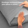 imageQueen Pillow Cases Set of 4  Ultra Soft Hotel Quality Pillowcase Covers  Comfy Cozy ampamp Wrinkle Free  Shrink Stain ampamp Fade Resistant  Machine Washable Pillow Protectors  4 Piece Set  Terracotta06  Heathered Grey