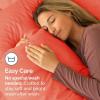 imageQueen Pillow Cases Set of 4  Ultra Soft Hotel Quality Pillowcase Covers  Comfy Cozy ampamp Wrinkle Free  Shrink Stain ampamp Fade Resistant  Machine Washable Pillow Protectors  4 Piece Set  Terracotta39  Coral