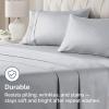 imageQueen Pillow Cases Set of 4  Ultra Soft Hotel Quality Pillowcase Covers  Comfy Cozy ampamp Wrinkle Free  Shrink Stain ampamp Fade Resistant  Machine Washable Pillow Protectors  4 Piece Set  Terracotta05  Steel Blue