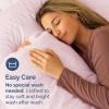 imageQueen Pillow Cases Set of 4  Ultra Soft Hotel Quality Pillowcase Covers  Comfy Cozy ampamp Wrinkle Free  Shrink Stain ampamp Fade Resistant  Machine Washable Pillow Protectors  4 Piece Set  Terracotta32  Lavender Pink