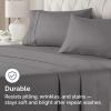 imageQueen Pillow Cases Set of 4  Ultra Soft Hotel Quality Pillowcase Covers  Comfy Cozy ampamp Wrinkle Free  Shrink Stain ampamp Fade Resistant  Machine Washable Pillow Protectors  4 Piece Set  Terracotta07  Dark Grey