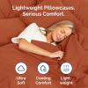 imageQueen Pillow Cases Set of 4  Ultra Soft Hotel Quality Pillowcase Covers  Comfy Cozy ampamp Wrinkle Free  Shrink Stain ampamp Fade Resistant  Machine Washable Pillow Protectors  4 Piece Set  Terracotta28  Terracotta
