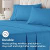 imageQueen Pillow Cases Set of 4  Ultra Soft Hotel Quality Pillowcase Covers  Comfy Cozy ampamp Wrinkle Free  Shrink Stain ampamp Fade Resistant  Machine Washable Pillow Protectors  4 Piece Set  Terracotta20  Denim Blue