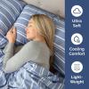 imageQueen Pillow Cases Set of 4  Ultra Soft Hotel Quality Pillowcase Covers  Comfy Cozy ampamp Wrinkle Free  Shrink Stain ampamp Fade Resistant  Machine Washable Pillow Protectors  4 Piece Set  Terracotta44  Blue Stripes 3