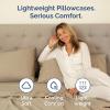 imageQueen Pillow Cases Set of 4  Ultra Soft Hotel Quality Pillowcase Covers  Comfy Cozy ampamp Wrinkle Free  Shrink Stain ampamp Fade Resistant  Machine Washable Pillow Protectors  4 Piece Set  Terracotta11  Heathered Tan