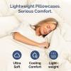 imageQueen Pillow Cases Set of 4  Ultra Soft Hotel Quality Pillowcase Covers  Comfy Cozy ampamp Wrinkle Free  Shrink Stain ampamp Fade Resistant  Machine Washable Pillow Protectors  4 Piece Set  Terracotta09  Off White