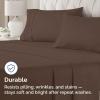 imageQueen Pillow Cases Set of 4  Ultra Soft Hotel Quality Pillowcase Covers  Comfy Cozy ampamp Wrinkle Free  Shrink Stain ampamp Fade Resistant  Machine Washable Pillow Protectors  4 Piece Set  Terracotta16  Brown