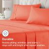 imageQueen Pillow Cases Set of 4  Ultra Soft Hotel Quality Pillowcase Covers  Comfy Cozy ampamp Wrinkle Free  Shrink Stain ampamp Fade Resistant  Machine Washable Pillow Protectors  4 Piece Set  Terracotta39  Coral