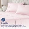 imageQueen Pillow Cases Set of 4  Ultra Soft Hotel Quality Pillowcase Covers  Comfy Cozy ampamp Wrinkle Free  Shrink Stain ampamp Fade Resistant  Machine Washable Pillow Protectors  4 Piece Set  Terracotta32  Lavender Pink