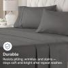 imageQueen Pillow Cases Set of 4  Ultra Soft Hotel Quality Pillowcase Covers  Comfy Cozy ampamp Wrinkle Free  Shrink Stain ampamp Fade Resistant  Machine Washable Pillow Protectors  4 Piece Set  Terracotta08  Charcoal