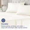 imageQueen Pillow Cases Set of 4  Ultra Soft Hotel Quality Pillowcase Covers  Comfy Cozy ampamp Wrinkle Free  Shrink Stain ampamp Fade Resistant  Machine Washable Pillow Protectors  4 Piece Set  Terracotta09  Off White