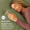 imageQueen Pillow Cases Set of 4  Ultra Soft Hotel Quality Pillowcase Covers  Comfy Cozy ampamp Wrinkle Free  Shrink Stain ampamp Fade Resistant  Machine Washable Pillow Protectors  4 Piece Set  Terracotta30  Sage Green