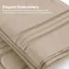 imageQueen Pillow Cases Set of 4  Ultra Soft Hotel Quality Pillowcase Covers  Comfy Cozy ampamp Wrinkle Free  Shrink Stain ampamp Fade Resistant  Machine Washable Pillow Protectors  4 Piece Set  Terracotta10  Cream