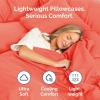 imageQueen Pillow Cases Set of 4  Ultra Soft Hotel Quality Pillowcase Covers  Comfy Cozy ampamp Wrinkle Free  Shrink Stain ampamp Fade Resistant  Machine Washable Pillow Protectors  4 Piece Set  Terracotta39  Coral