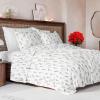 imageDuvet Cover Queen Size Set  Extra Soft Floral Duvet Cover 90 x 90 with 2 Pillow Shams  Comfy Breathable Floral Bedding Set  Hotel Luxury EasyCare ampamp Fade Free with Zipper Closures ampamp Ties  PlantsPlants No Comforter