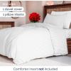 imageDuvet Cover Queen Size Set  Extra Soft Floral Duvet Cover 90 x 90 with 2 Pillow Shams  Comfy Breathable Floral Bedding Set  Hotel Luxury EasyCare ampamp Fade Free with Zipper Closures ampamp Ties  PlantsFine Lines No Comforter