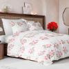 imageDuvet Cover Queen Size Set  Extra Soft Floral Duvet Cover 90 x 90 with 2 Pillow Shams  Comfy Breathable Floral Bedding Set  Hotel Luxury EasyCare ampamp Fade Free with Zipper Closures ampamp Ties  PlantsBloom No Comforter