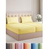imageKing Size 4 Piece Sheet Set  Comfy Breathable ampamp Cooling Bed Sheets Set  Hotel Luxury Bedding for Women Men Kids Teens Boys ampamp Girls  Deep Pockets UltraSoft Wrinkle Free  OekoTex  Burgundy40  Yellow