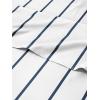 imageStriped Sheets  Blue ampamp White Striped Sheets  1 Flat ampamp 1 Fitted ampamp 2 Pillowcases w Deep Pockets  Wrinkle ampamp Fade Free  UltraSoft Breathable ampamp Cooling  Luxury Pinstripe Bedding  Cal King Size Set05  Navy Stripe
