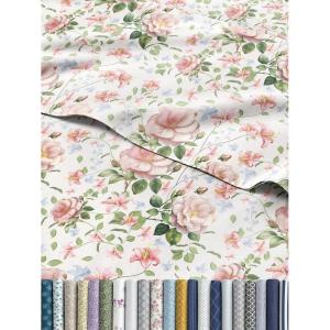 imageRainbow Striped Sheet Set  Colorful Striped Bed Set  1 Flat ampamp 1 Fitted Sheet ampamp 2 Pillowcases w Deep Pockets  Wrinkle ampamp Fade Resistant  Soft Breathable ampamp Cooling  Rainbow Bedding  Cal King Size19  Secret Garden