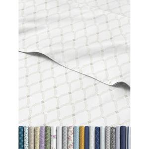 imageRainbow Striped Sheet Set  Colorful Striped Bed Set  1 Flat ampamp 1 Fitted Sheet ampamp 2 Pillowcases w Deep Pockets  Wrinkle ampamp Fade Resistant  Soft Breathable ampamp Cooling  Rainbow Bedding  Cal King Size24  French Trellis