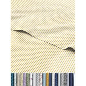 imageStriped Sheets  Blue ampamp White Striped Sheets  1 Flat ampamp 1 Fitted ampamp 2 Pillowcases w Deep Pockets  Wrinkle ampamp Fade Free  UltraSoft Breathable ampamp Cooling  Luxury Pinstripe Bedding  Cal King Size Set45  Yellow Pencil Stripes