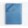 imageFull Size Flat Sheet  Hotel Quality Top Flat Bed Sheet Only  UltraSoft Breathable amp Cooling  Fade amp Wrinkle Free  EasyCare Stain amp Shrink Resistant Bedding  EasyFit amp OekoTex  French Grey20  Denim Blue