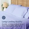 imageFull Size Flat Sheet  Hotel Quality Top Flat Bed Sheet Only  UltraSoft Breathable amp Cooling  Fade amp Wrinkle Free  EasyCare Stain amp Shrink Resistant Bedding  EasyFit amp OekoTex  French Grey35  Lavender